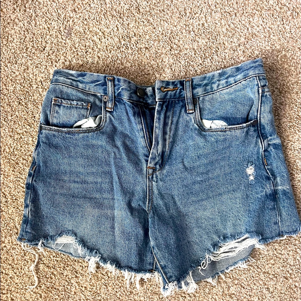 Women denim shorts